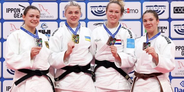 Українські дзюдоїсти завоювали три медалі на чемпіонаті Європи U-23 | Дзюдо |