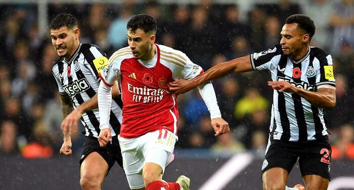 «Арсенал» неожиданно проиграл «Ньюкаслу» в 11 туре АПЛ