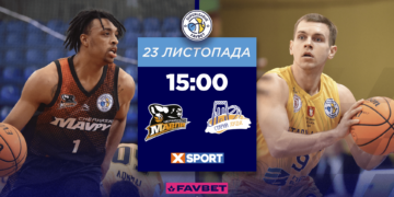 Черкаські Мавпи — Старий Луцьк: відеотрансляція матчу Суперліги Favbet 23 листопада – Федерація баскетболу України