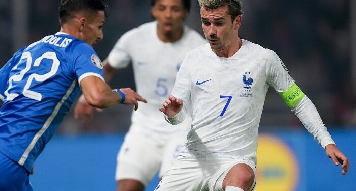 Греция и Франция разыграли ничью в отборе на Евро-2024