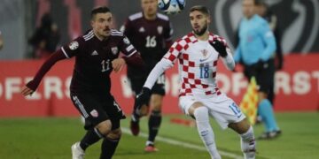 Хорватия добыла уверенную победу над Латвией в отборе на Евро-2024