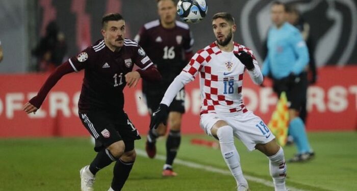 Хорватия добыла уверенную победу над Латвией в отборе на Евро-2024