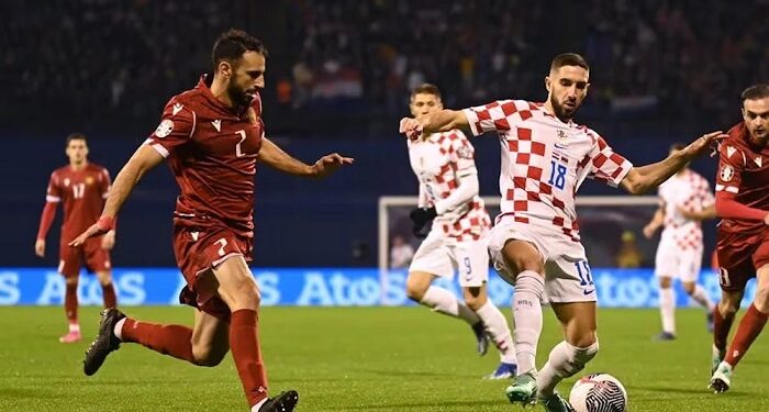 Хорватия выиграла у Армении и не дала шанса Уэльсу на последнюю путевку на Евро-2024
