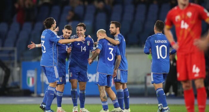 Италия разгромила Северную Македонию, усложнив Украине задание для выхода на Евро-2024