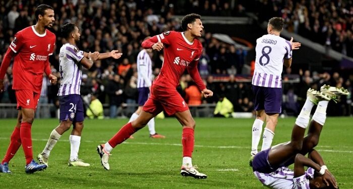 «Ливерпуль» потерпел поражение в матче против «Тулузы» в Лиге Европы