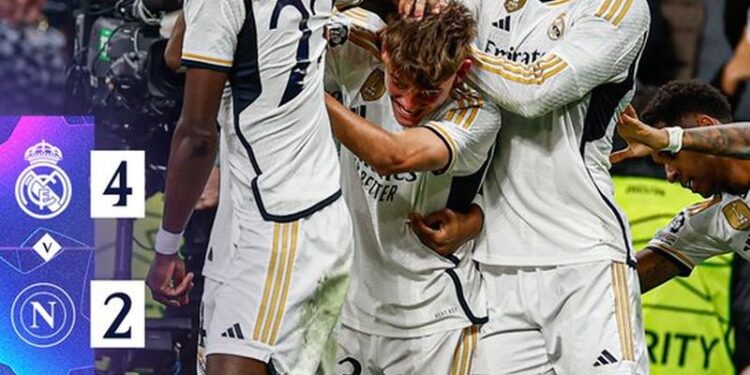 Лунін пропустив двічі: огляд матчу Реал – Наполі (Відео) | Єврокубки