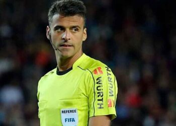 Матч Украина – Италия рассудит испанская бригада арбитров