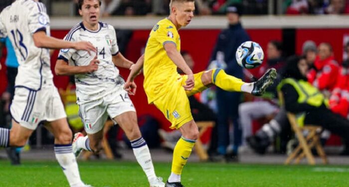 Сборная Украины не проиграла Италии, но не вышла напрямую на Евро-2024