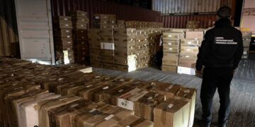 В порту Рені затримали вантаж цигарок з Пакистану на 32 мільйони