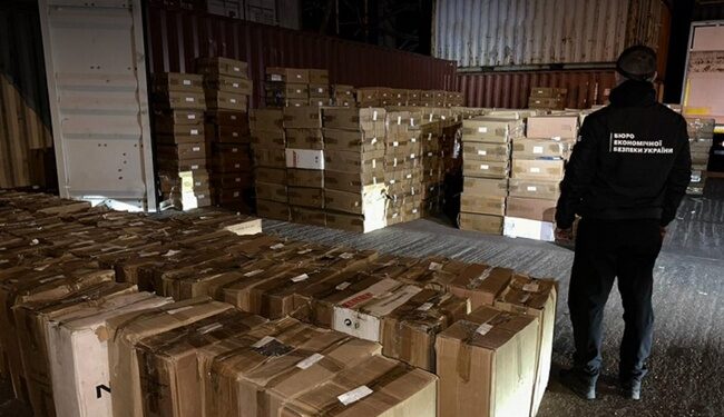 В порту Рені затримали вантаж цигарок з Пакистану на 32 мільйони