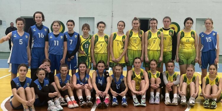 В Рівному відбулись матчі ВЮБЛ серед дівчат 2010 року народження – Федерація баскетболу України