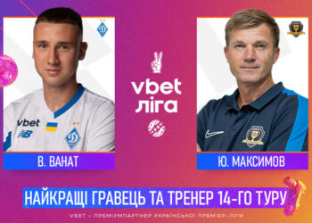 Ванат та Максимов — найкращі гравець та тренер 14-го туру