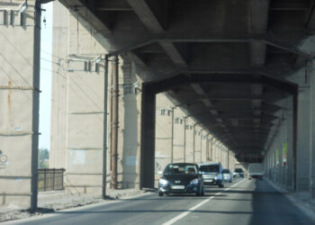 Заїзд на міст Преображенського в Запоріжжі – в патрульній поліції показали нову схему руху | Новости Запорожья