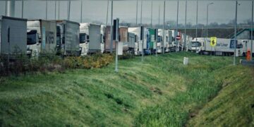 Блокування польсько-українського кордону: скільки вантажівок стоїть у черзі |