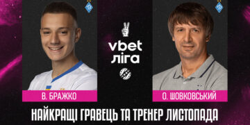 Бражко та Шовковський — найкращі гравець та тренер листопада!