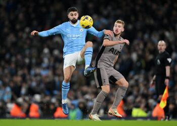 Центральный матч 14 тура АПЛ удался – «Сити» – «Тоттенхэм» 3:3