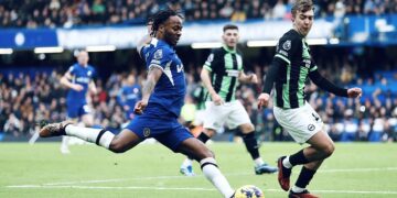 «Челси» в меньшинстве справился с «Брайтоном»