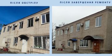 Енергетики відновили частково зруйновану будівлю в Запоріжжі | Новини Запоріжжя