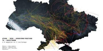 Якими маршрутами летіли «Шахеди» і ракети протягом вересня-жовтня —Хмельнитчина