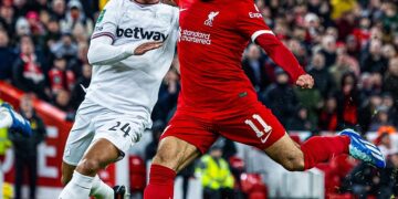 «Ливерпуль» разгромно обыграл «Вест Хэм» и прошел в полуфинал Кубка английской лиги