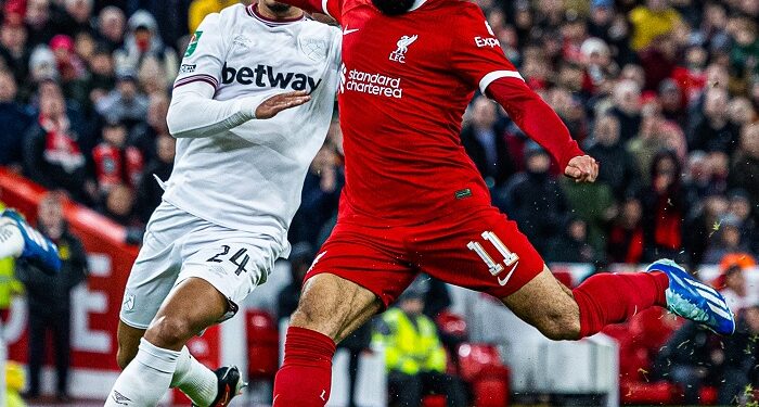 «Ливерпуль» разгромно обыграл «Вест Хэм» и прошел в полуфинал Кубка английской лиги