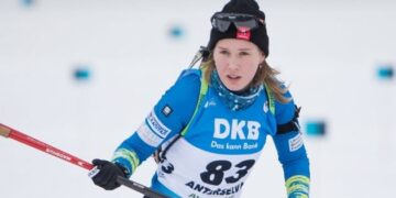 Меркушина выиграла женскую гонку преследования на чемпионате Украины-2023 | Биатлон |