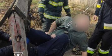 На Кіровоградщині рятувальники допомогли чоловікові вибратися з криниці. ФОТО |  – Новини Кропивницького і Кіровоградщини