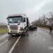 На Уманщині зіштовхнулися дві вантажівки та легковик: троє осіб травмовані (ФОТО)
