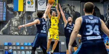 Олександр Шашков демонструє найкращий відсоток реалізації триочкових за останні 10 сезонів Суперліги – Федерація баскетболу України
