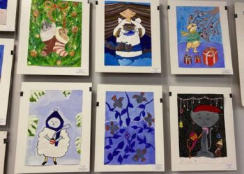 Оновлену виставку «Весела зима» презентували в Черкаському ЦНАПі — Новости Черкасс