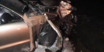 П’яна водійка в’їхала у чуже подвір’я