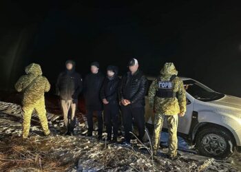 Прикордонники затримали на Одещині четвірку ухилянтів