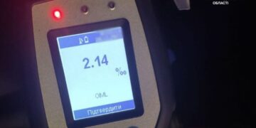 У Кропивницькому спіймали водія легковика, який п’яним їздив містом |  – Новини Кропивницького і Кіровоградщини