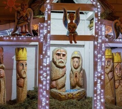 У Львові відкрили різдвяну шопку