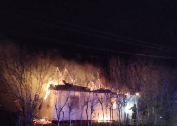 У військового з Кременеччини вщент згорів дім 26 грудня
