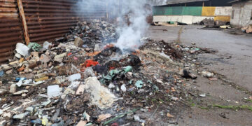 У Запоріжжі оштрафували палія сміття – подробиці від інспекторів з благоустрою  | Новости Запорожья