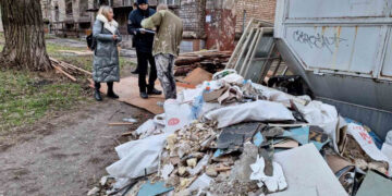 У Запоріжжі посеред вулиці влаштували сміттєзвалище – подробиці | Новости Запорожья