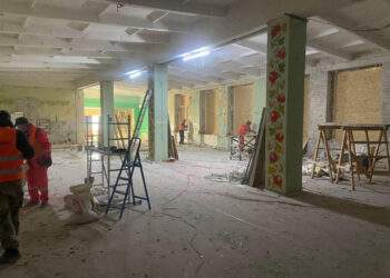 Волонтери відновлюють Хортицьку національну навчально-реабілітаційну академію | Новости Запорожья