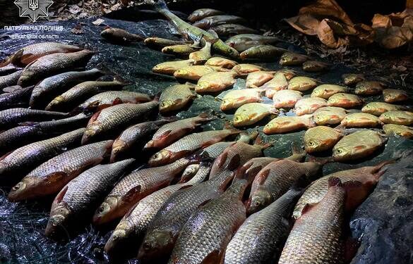 Завдав збитків на майже 100 тисяч: У Каневі чоловік незаконно виловлював рибу