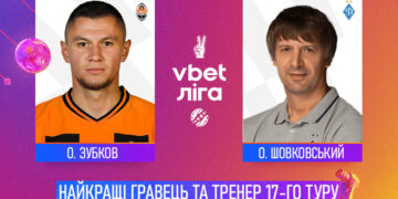 Зубков та Шовковський — найкращі гравець та тренер 17-го туру!
