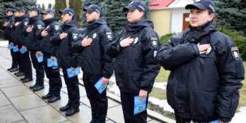 Дев’ять майбутніх поліцейських склали присягу у Черкасах – Новини Черкасс