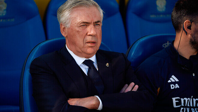 Анчелотти доволен игрой Андрея Лунина в матче «Лас-Пальмас» – «Реал Мадрид»