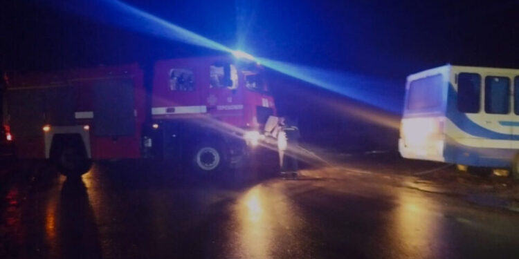 ДТП на Тернопільщині 25 січня: з дороги злетів автобус