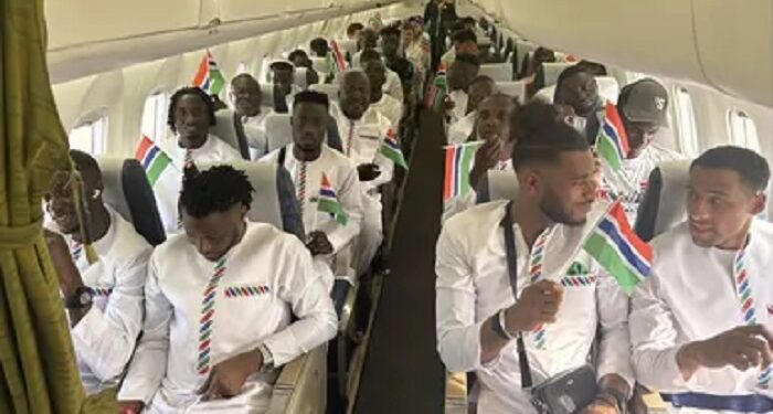 Футбольная сборная Гамбии чуть не погибла в самолете