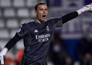 Лунина высоко оценили за выступление в финале Суперкубка Испании