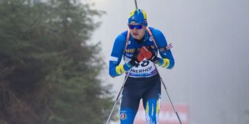 Мандзын рассказал, как во время гонки чемпионата Европы разбил себе губу | Биатлон |