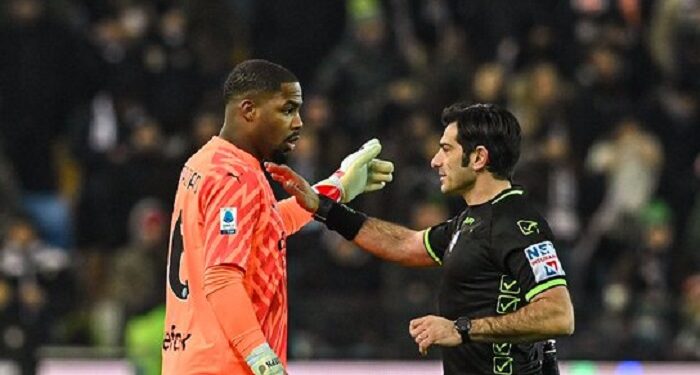 Матч между «Удинезе» и «Миланом» сорвался из-за оскорблений в сторону Меньяна