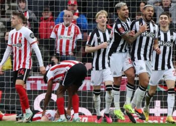 «Ньюкасл» всухую выиграл у «Сандерленда» в 1/32 финала Кубка Англии