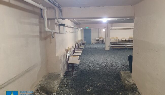 Прокурори скерували до суду справу щодо ремонту укриття в одеській школі