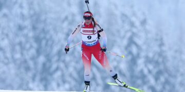 Три украинки в топ-20 короткой индивидуальной гонки на этапе Кубке мира | Біатлон |